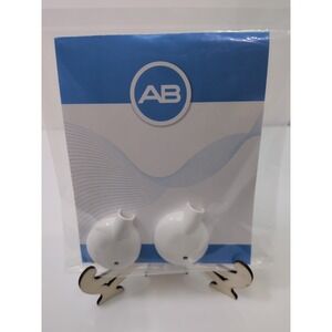 Advanced Bionics AquaMic Color Caps Alpine White CI-7127-WHT New NIP 2pk